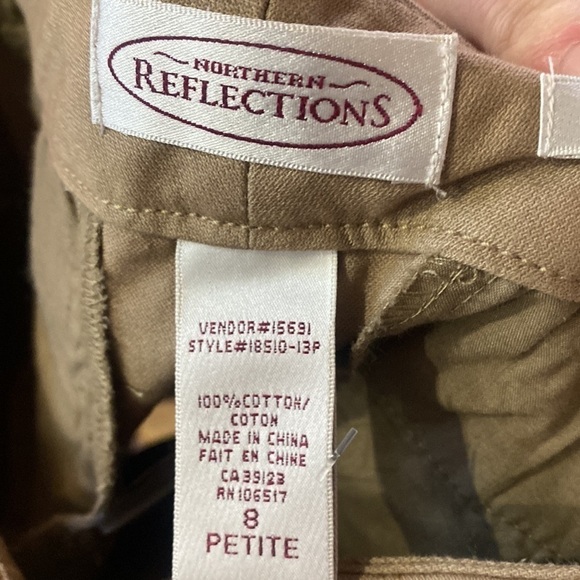 NWT Northern Reflections Town Tan Pants - Picture 13 of 16